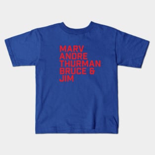 Bills Mafia - 1990s Bullafo Bills Greats Kids T-Shirt